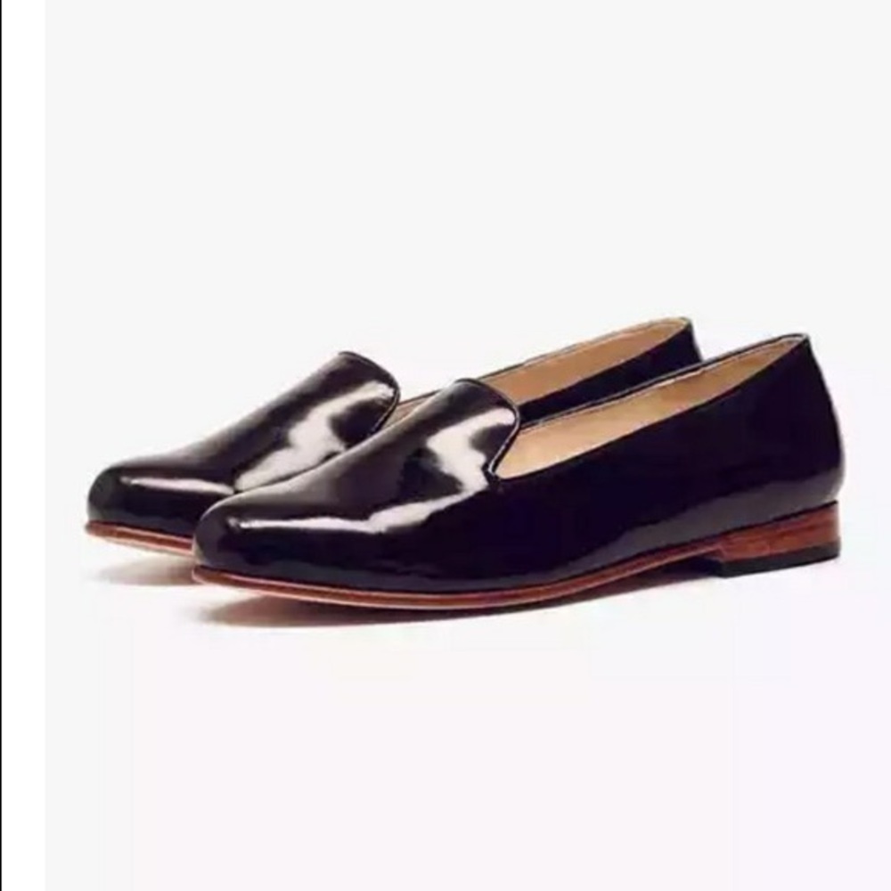 Nisolo Black Patent Leather Smoking Shoe